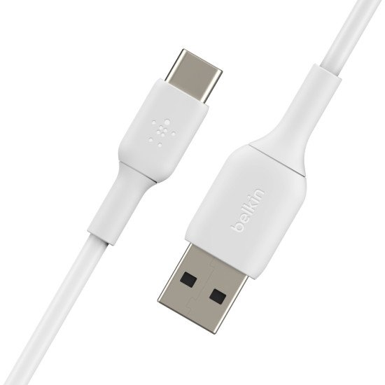 Belkin BoostCharge câble USB 1 m USB 2.0 USB A USB C Blanc
