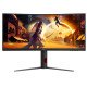 AOC G4 CU34G4Z écran PC 86,4 cm (34") 3440 x 1440 pixels Wide Quad HD LED Noir, Rouge AOC G4 CU34G4Z écran PC 86,4 cm (34") 3440 x 1440 pixels Wide Quad HD LED Noir, Rouge