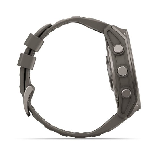 Garmin fēnix 9 3,56 cm (1.4") AMOLED 51 mm Numérique 454 x 454 pixels Écran tactile Titane Wifi GPS (satellite)