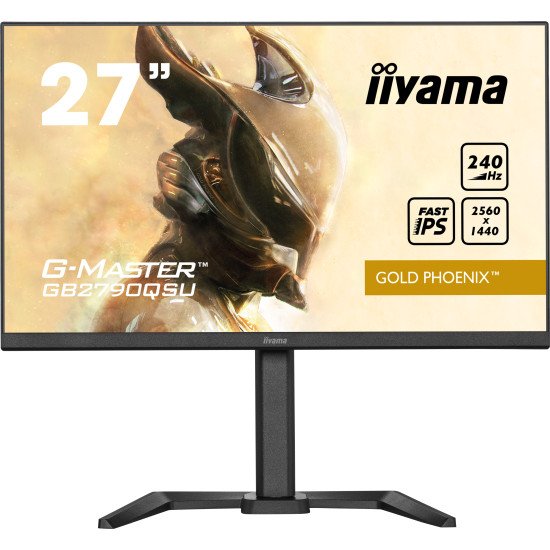 iiyama GB2790QSU-B5 écran PC 68,6 cm (27") 2560 x 1440 pixels Wide Quad HD LCD Noir iiyama GB2790QSU-B5 écran PC 68,6 cm (27") 2560 x 1440 pixels Wide Quad HD LCD Noir
