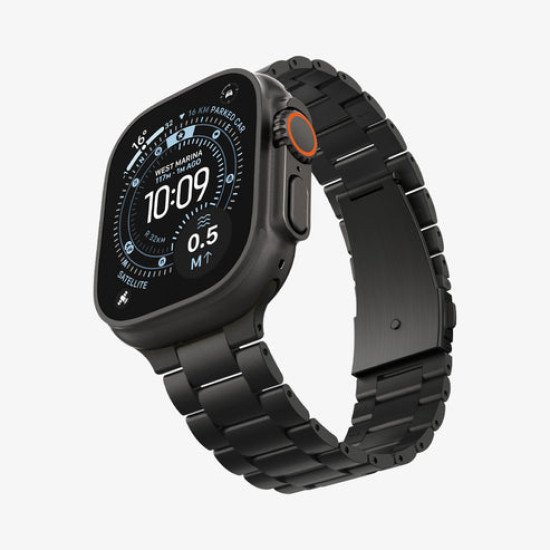 Spigen AMP11577 accessoire intelligent à porter sur soi Bande Noir Titane