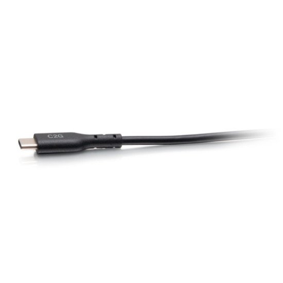 C2G Câble USB-C mâle vers USB-C mâle de 0,5 m (20V 5A) - USB 2.0 (480 Mbit/s)