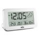 Braun BC13WP-DCF réveille-matin Réveil numérique Blanc
