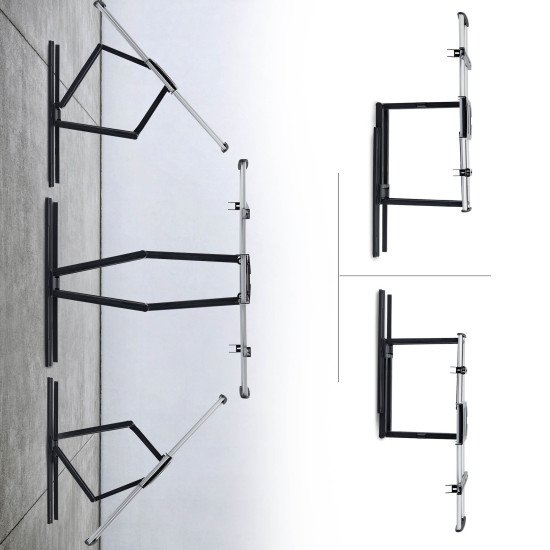 StarTech.com Support Mural Articulé Ultra Fin pour Téléviseurs à Écran Plat Jusqu'à 65" et 45kg, VESA 600x400, Conforme TAA, Profil Bas