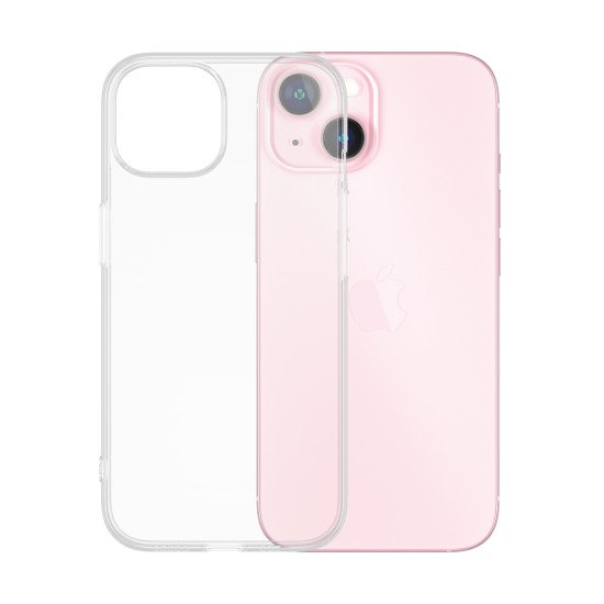PanzerGlass SAFE. by ® TPU Case Transparent iPhone 15 | Bulk coque de protection pour téléphones portables Housse