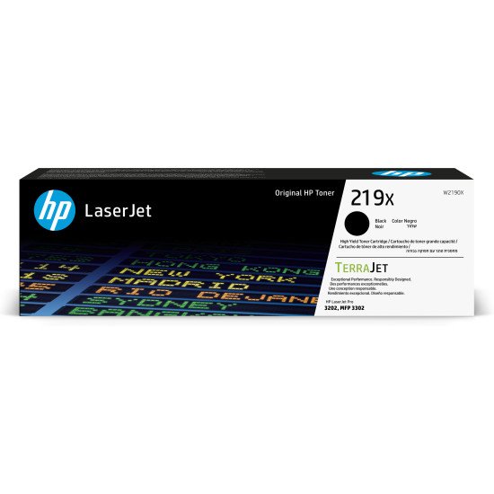 HP Toner noir grande capacité LaserJet authentique 219X HP Toner noir grande capacité LaserJet authentique 219X