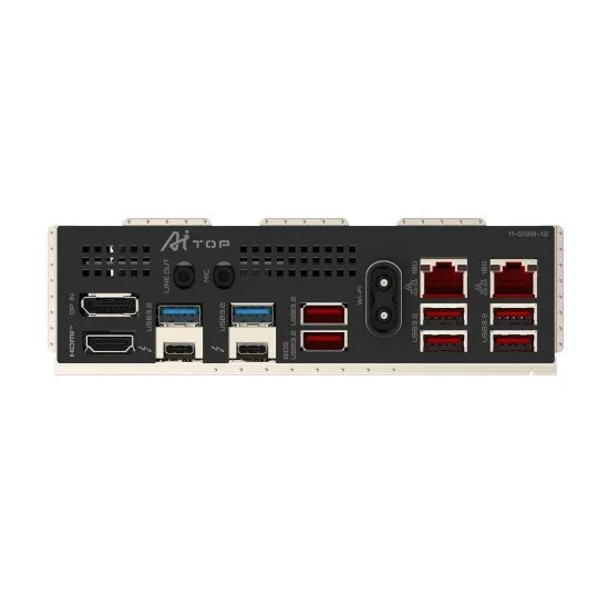 GIGABYTE Z890 AI TOP Carte mère - Processeurs Intel Core Ultra (Série 2), VRM 16+1+2 phases, jusqu'à 9500 MHz DDR5 (OC), 1xPCIe 5.0 + 3xPCIe 4.0 M.2, Wi-Fi 7, LAN 10 GbE, Thunderbolt 5