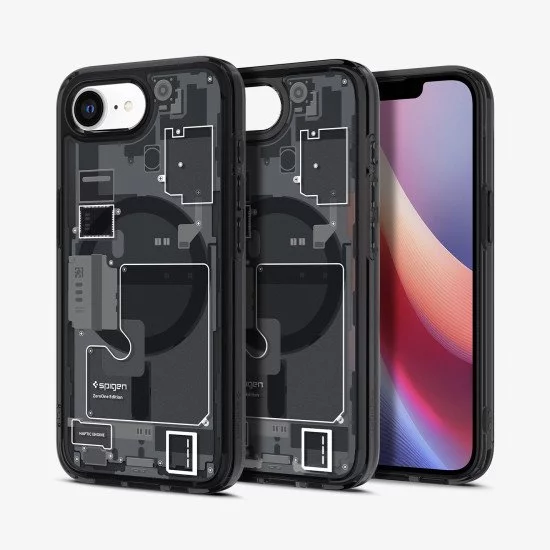Spigen Ultra Hybrid Zero One (MagFit) coque de protection pour téléphones portables 15,5 cm (6.1") Housse Noir Spigen Ultra Hybrid Zero One (MagFit) coque de protection pour téléphones portables 15,5 cm (6.1") Housse Noir