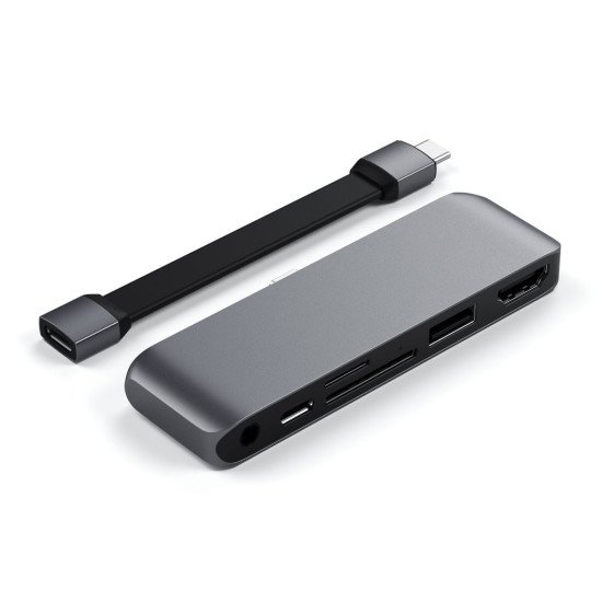 Satechi ST-MPHSDM station d'accueil Avec fil USB 3.2 Gen 2 (3.1 Gen 2) Type-C Noir Satechi ST-MPHSDM station d'accueil Avec fil USB 3.2 Gen 2 (3.1 Gen 2) Type-C Noir