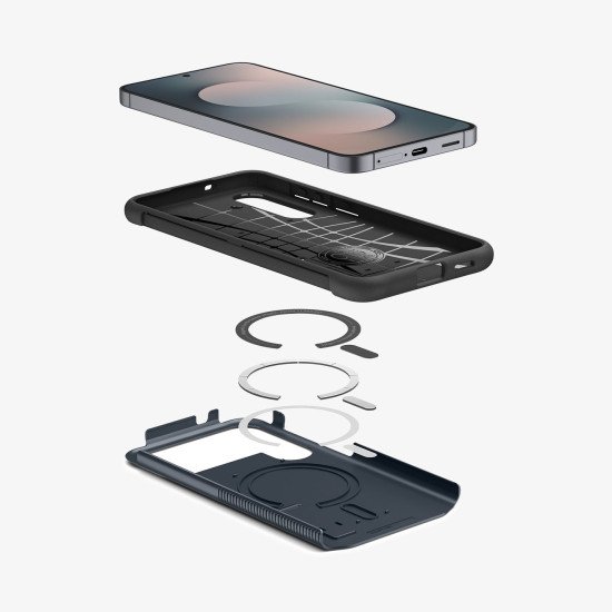 Spigen Slim Armor (MagFit) coque de protection pour téléphones portables 17 cm (6.7") Housse Noir