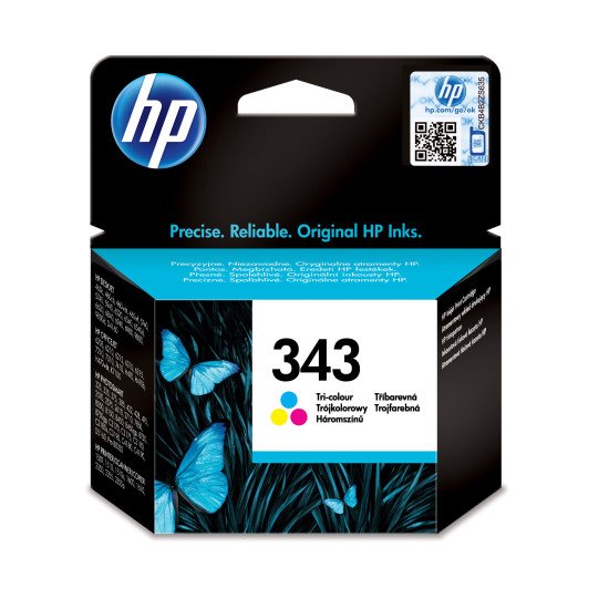 HP 343 cartouche d'encre trois couleurs Multipack