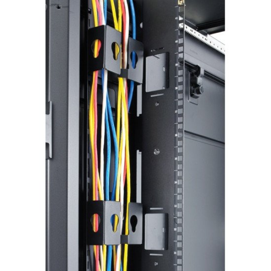 APC AR7710 Cable Containment Brackets Noir