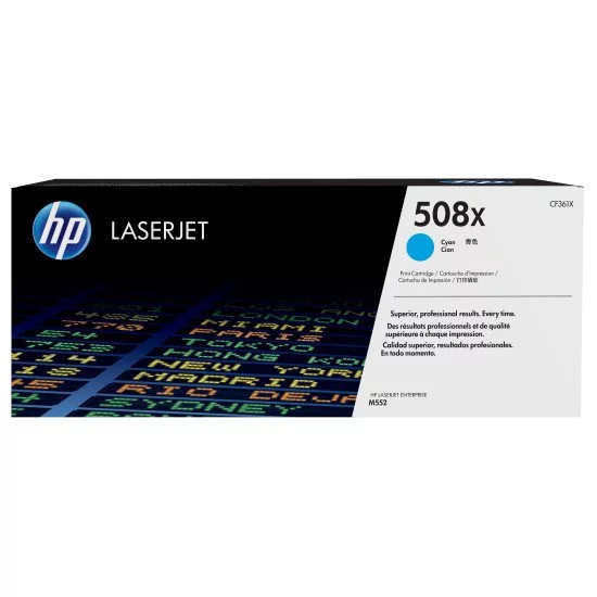 HP 508X Toner Cyan HP 508X Toner Cyan