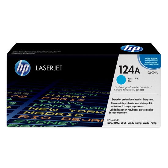 HP 124A Toner Cyan