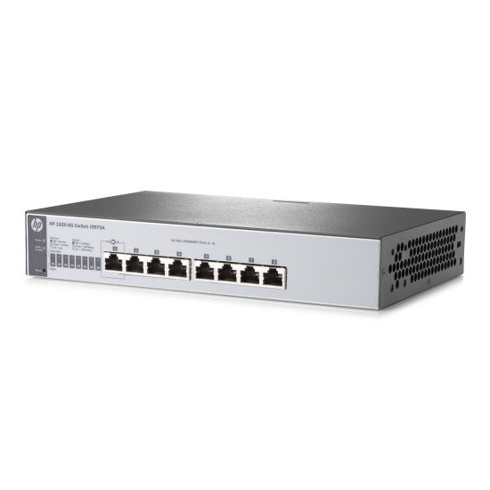 Hewlett Packard Enterprise 1820-8G Géré L2 Gigabit Ethernet (10/100/1000) Gris 1U
