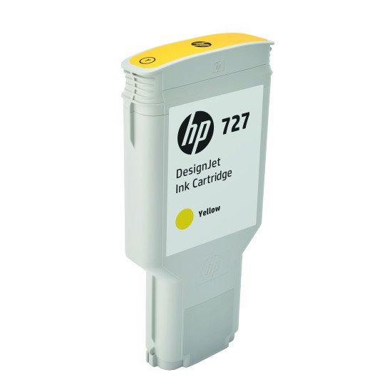 HP 727 F9J78A cartouche d'encre Design jet jaune 300 ml