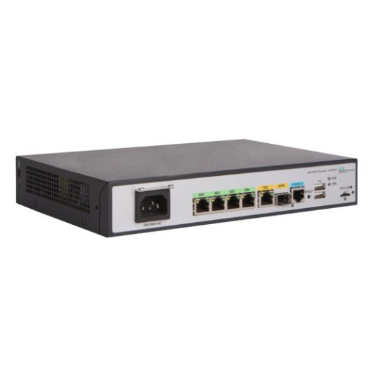 HPE MSR954 1GbE SFP 2GbE-WAN 4GbE-LAN CWv7 Routeur connecté Gigabit Ethernet Gris