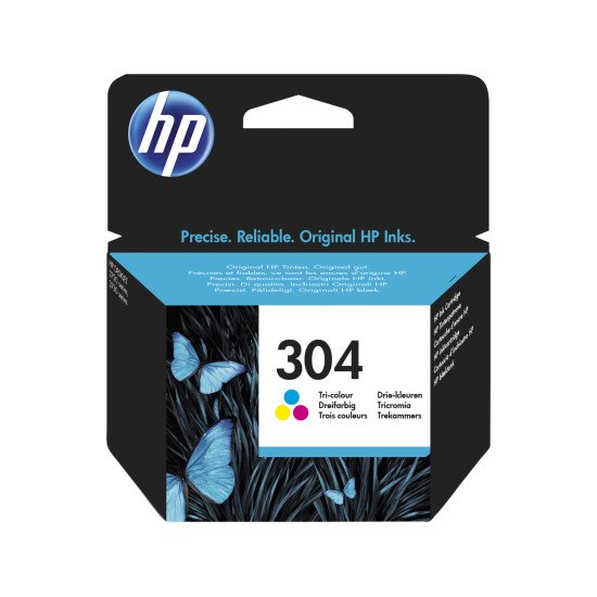 HP 304  3-couleurs  Cyan, Magenta, Jaune