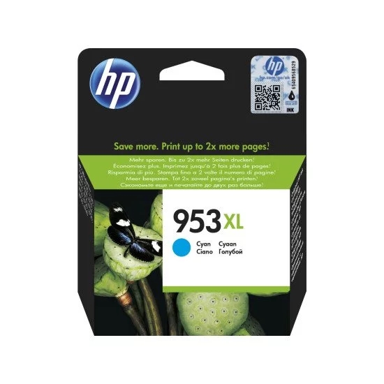 HP 953XL F6U16AE cartouche d'encre cyan HP 953XL F6U16AE cartouche d'encre cyan