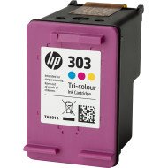 HP 303 T6N01AE Cartouche d'encre Cyan, Magenta, Jaune HP 303 T6N01AE Cartouche d'encre Cyan, Magenta, Jaune