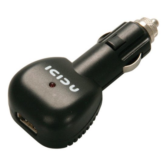 ICIDU PI-707713 chargeur d'appareils mobiles Noir Secteur, Allume-cigare Auto, Intérieure, Extérieure