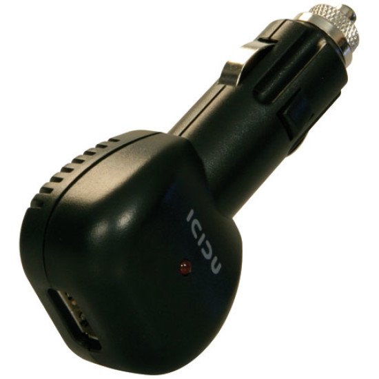 ICIDU PI-707713 chargeur d'appareils mobiles Noir Secteur, Allume-cigare Auto, Intérieure, Extérieure