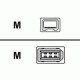 Canon Firewire Cable IFC-450D4 4,5 m Noir