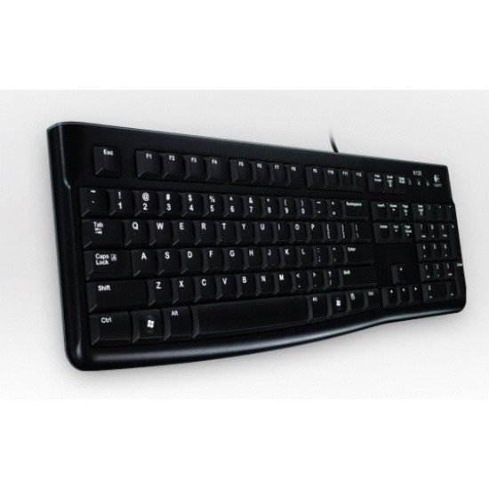 Logitech K120 clavier USB AZERTY FR Noir