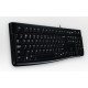 Logitech K120 clavier USB AZERTY FR Noir