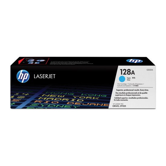 HP 128A Toner Cyan