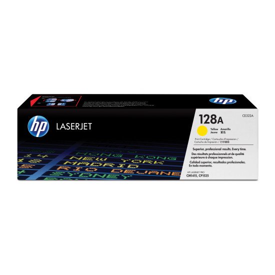 HP 128A Toner Jaune