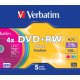 Verbatim DVD+RW Colours 4,7 Go 5 pièce(s)