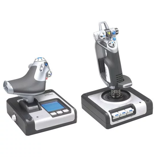 Logitech X52 Flight Control System Joystick Logitech X52 Flight Control System Joystick