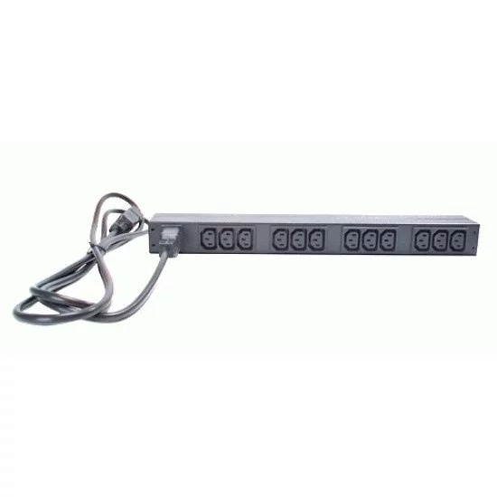 APC Basic Rack PDU unité de distribution d'énergie 12 sortie(s) CA 0U/1U Noir APC Basic Rack PDU unité de distribution d'énergie 12 sortie(s) CA 0U/1U Noir