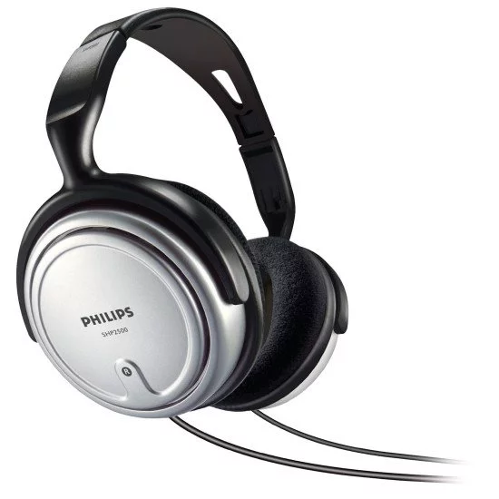 Philips Casque TV filaire d'intérieur SHP2500/10 Philips Casque TV filaire d'intérieur SHP2500/10