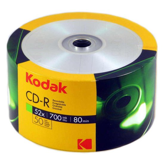 Kodak CD-R 700Mo 52x 50p. Kodak CD-R 700Mo 52x 50p.