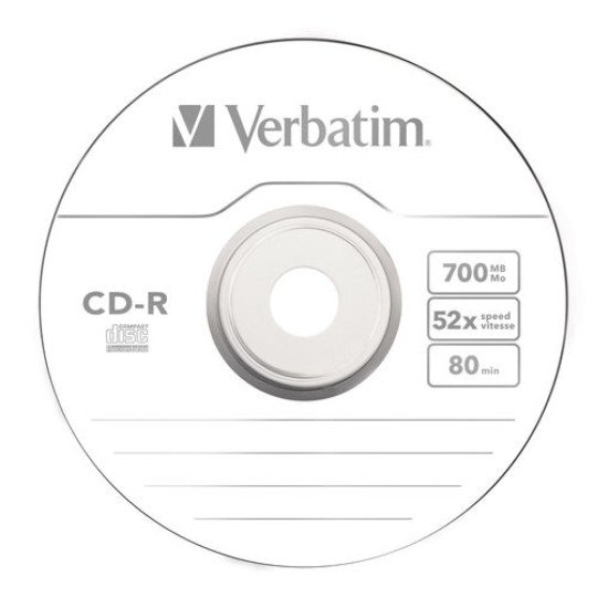 CD vierge Verbatim CD-R (boite de 25)