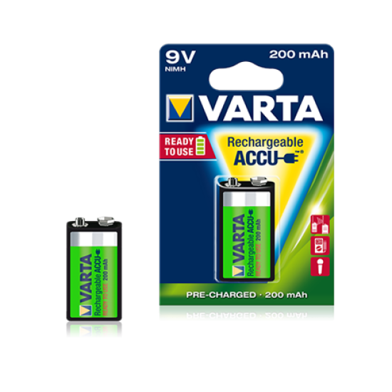 Varta pile rechargeable 200mAh LR22 9 volts Varta pile rechargeable 200mAh LR22 9 volts